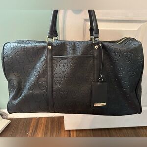 Betsey Johnson Large Skull Duffle bag